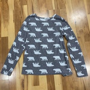 SONOMA Polar Bear Pajama Top